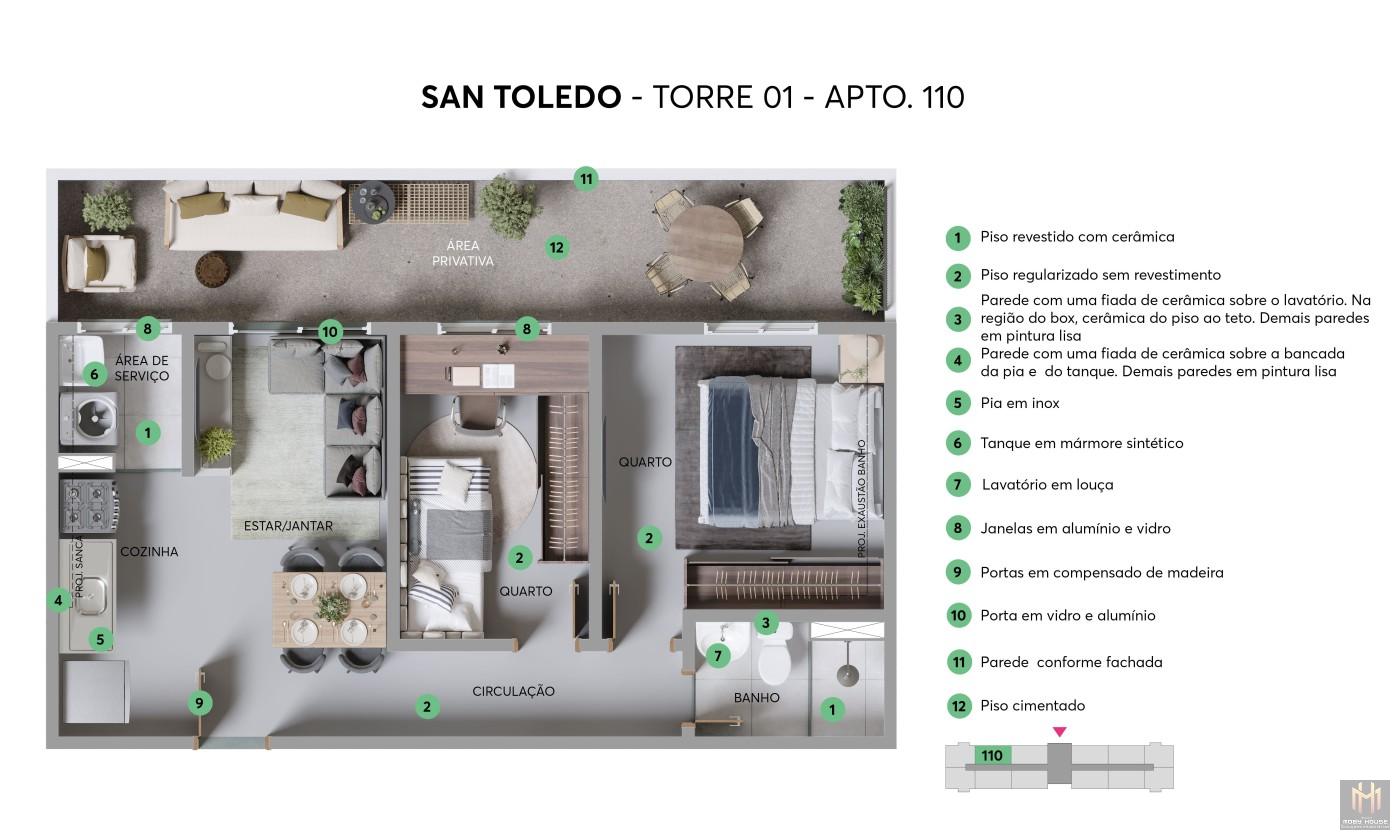 Apartamento, 2 quartos - Foto 6